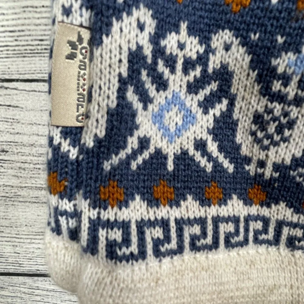 Gakkard Collections Kids Knit Sweater Wool Mix Coat Sz 110/5